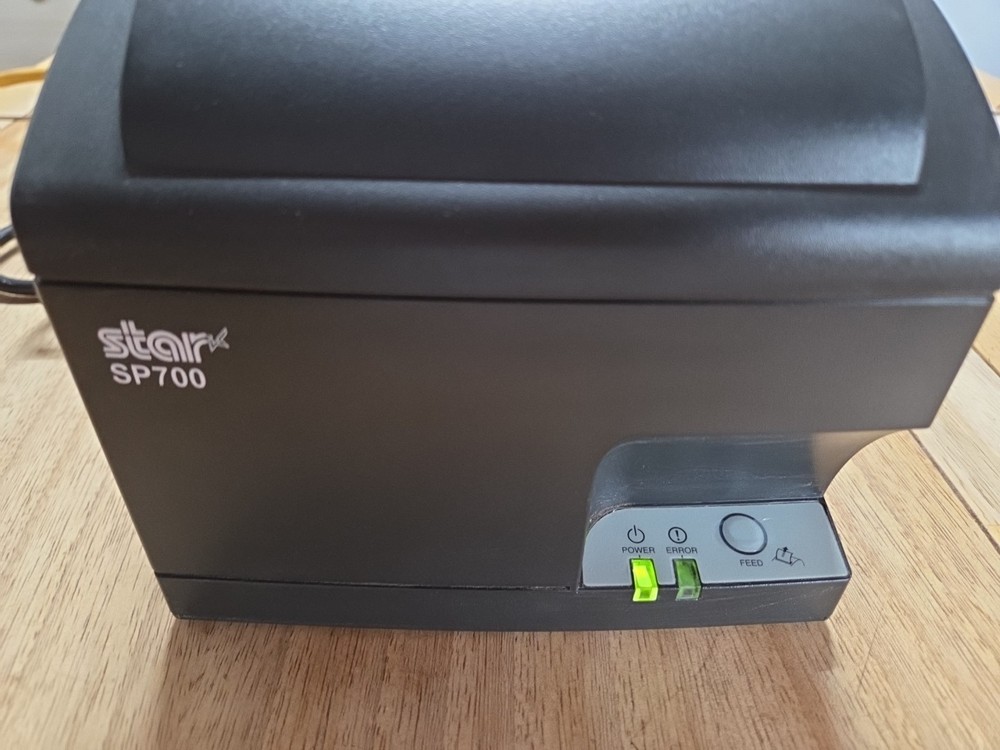 Star SP700 Ethernet Kitchen Order Printer Square Clover Touch Bistro