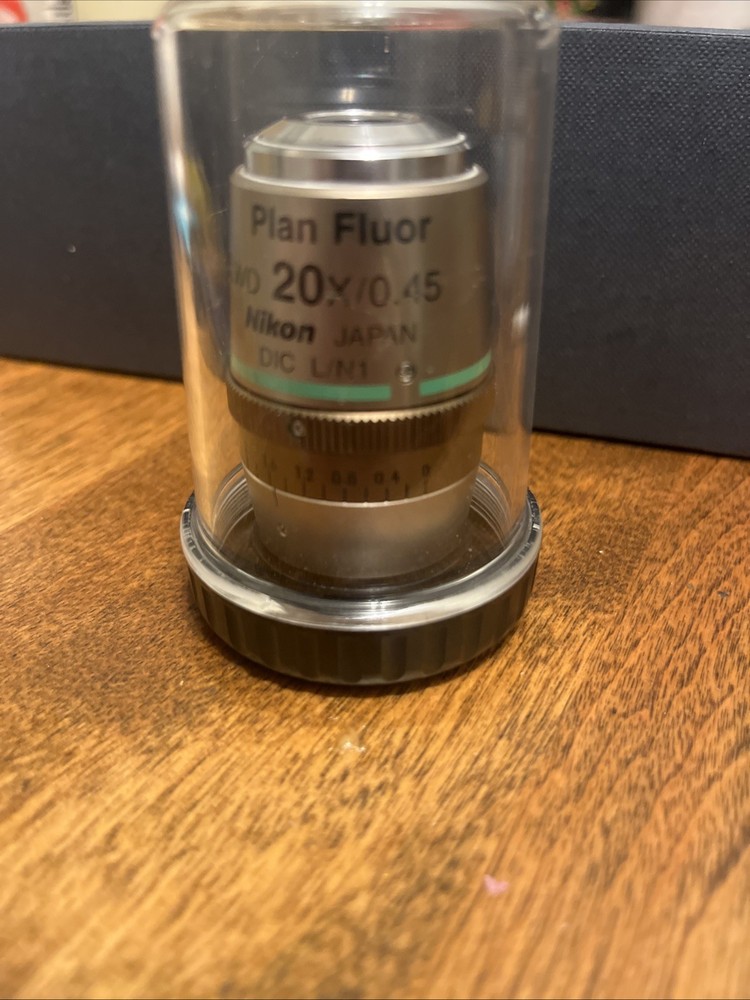 Nikon Microscope Objective S Plan Fluor ELWD 20x ADM Ph1 Phase Contrast