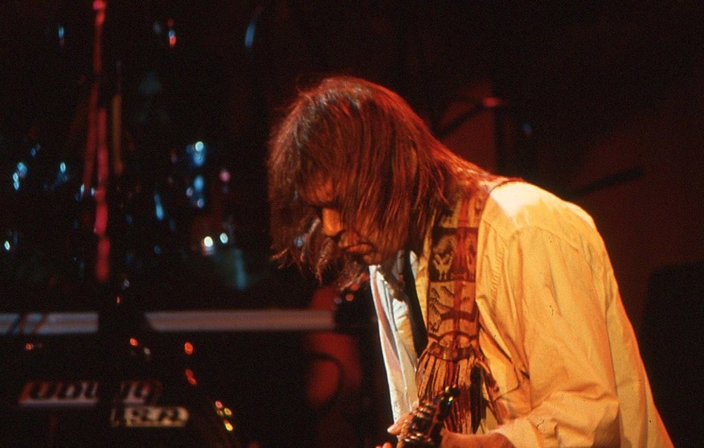 Neil Young  - Original 35 mm color film - Never printed or published
