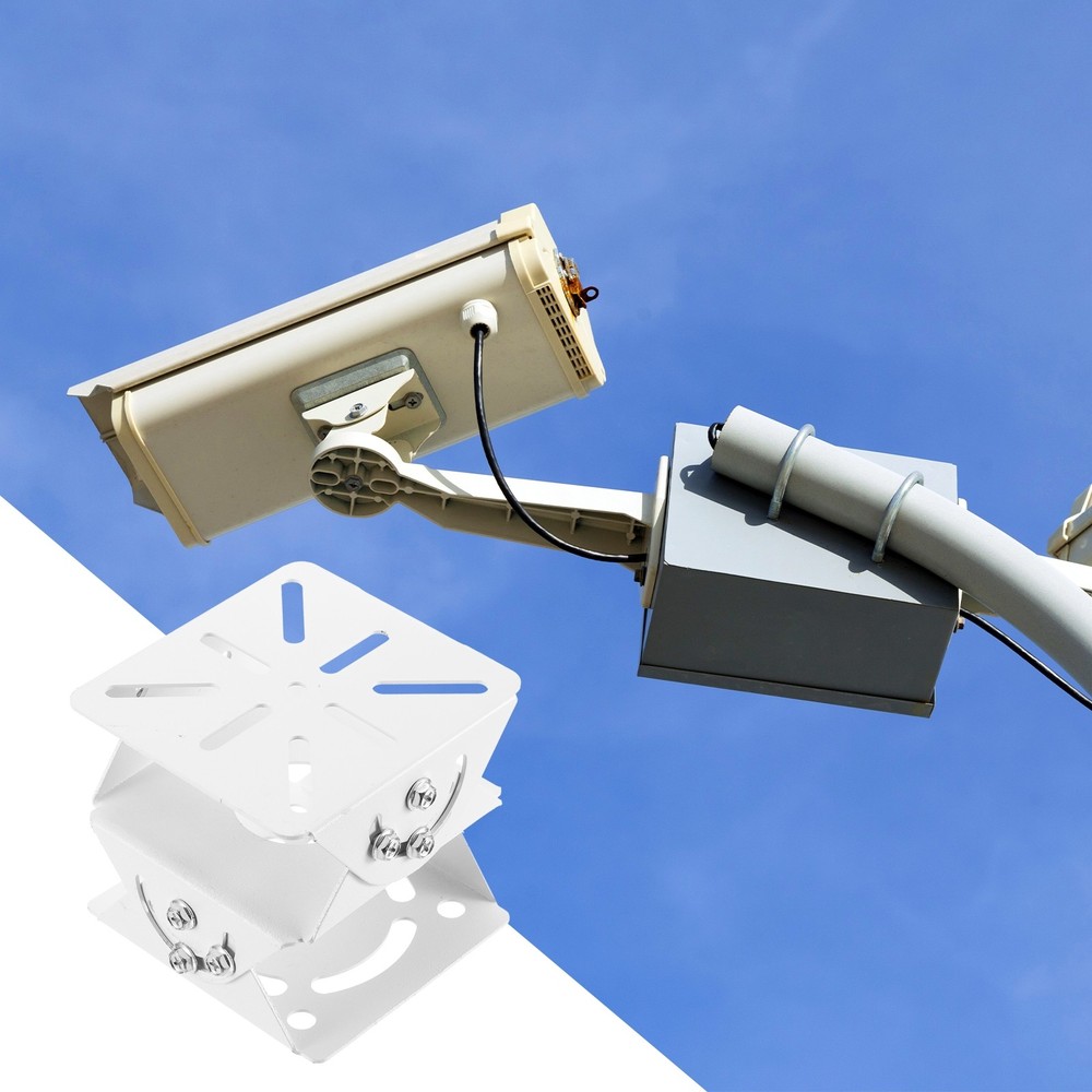 1 Pack Security Camera Joint Mount 3.9" 3-Axis Bracket Steel