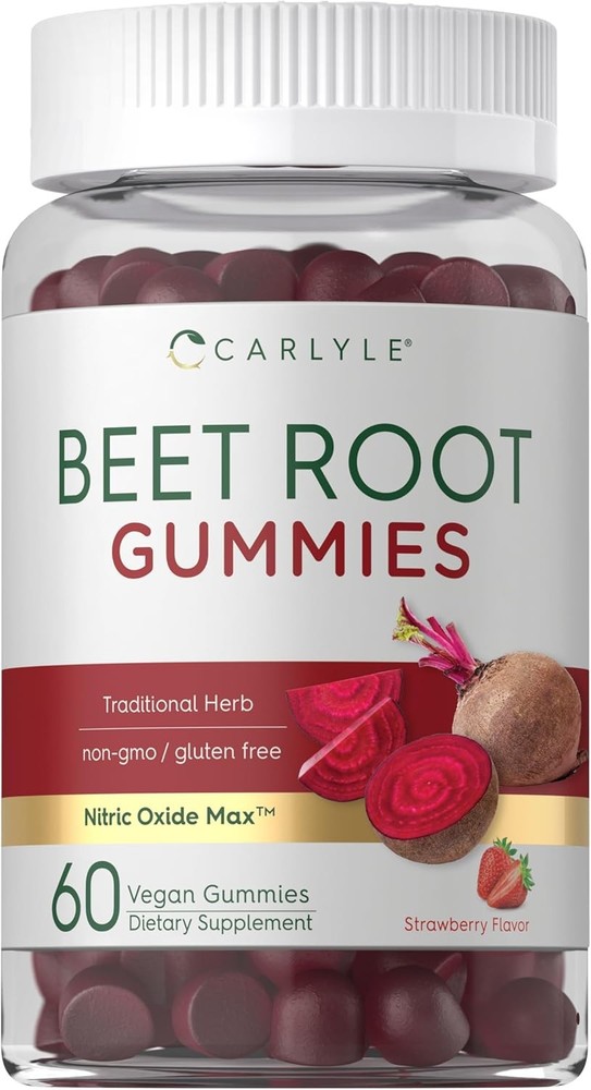 Beet Root Gummies | | Extract Supplement with Bla Pepper and
