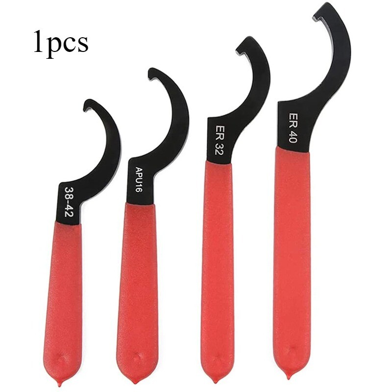 Coilover Wrench, Hook Wrenches Tools Set Shock Spanner Wrench Set C-Shape