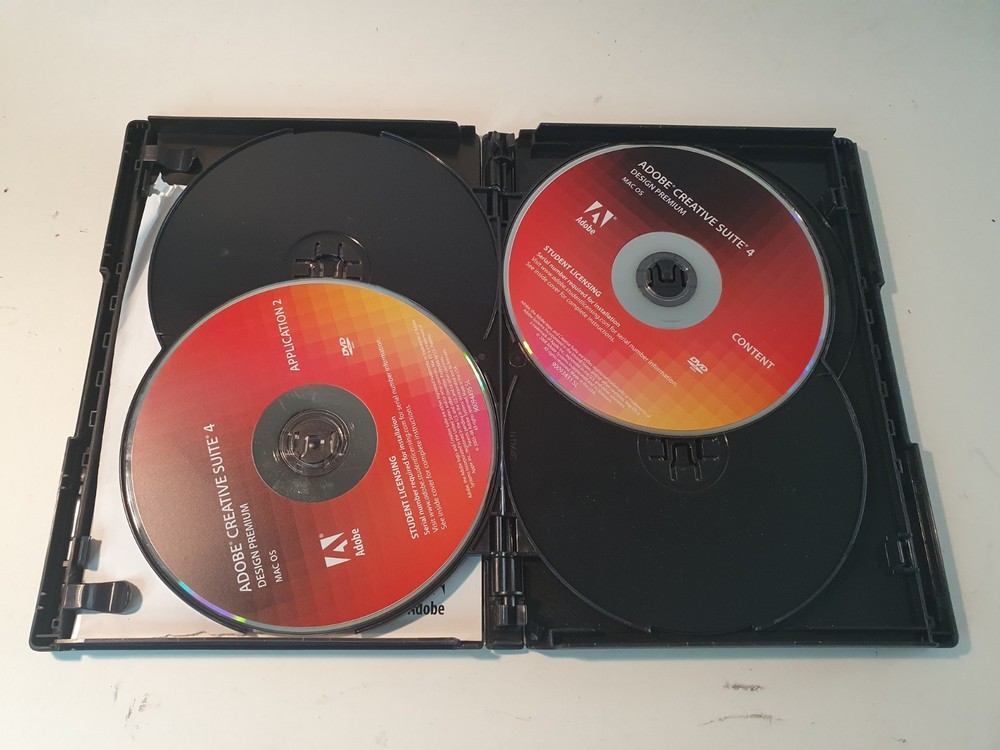 Adobe Creative Suite 4 Design Premium Mac OS Student Licensing