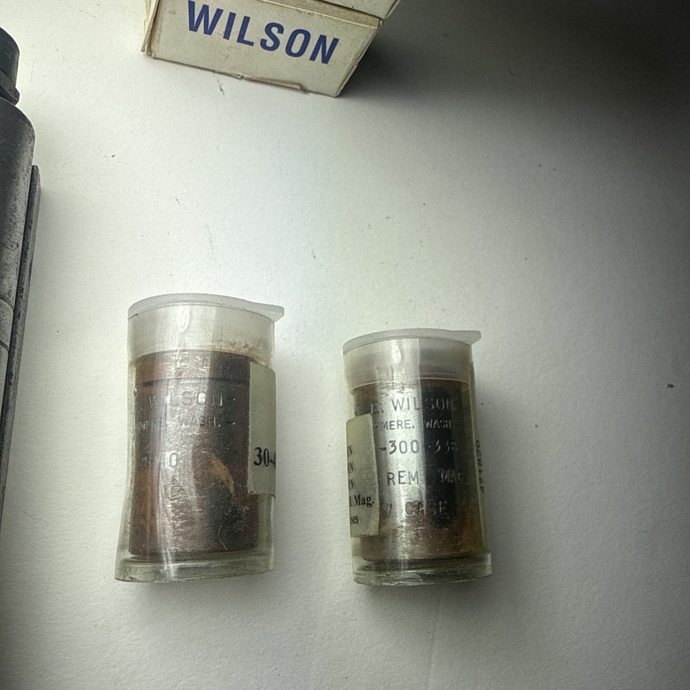 L E Wilson Case Trimmer with shell holders