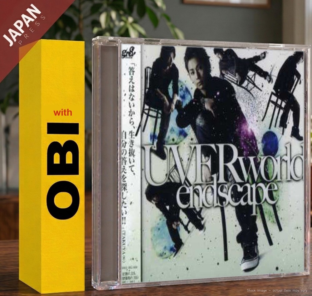 UVERworld - endscape w/OBI CD Japan Import Anime