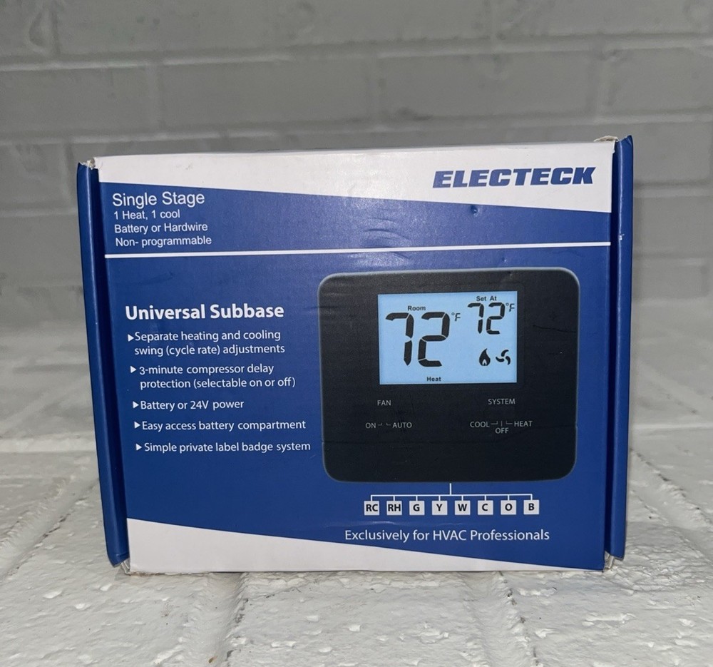 Electeck Single Stage Universal Subbase 701 NEW