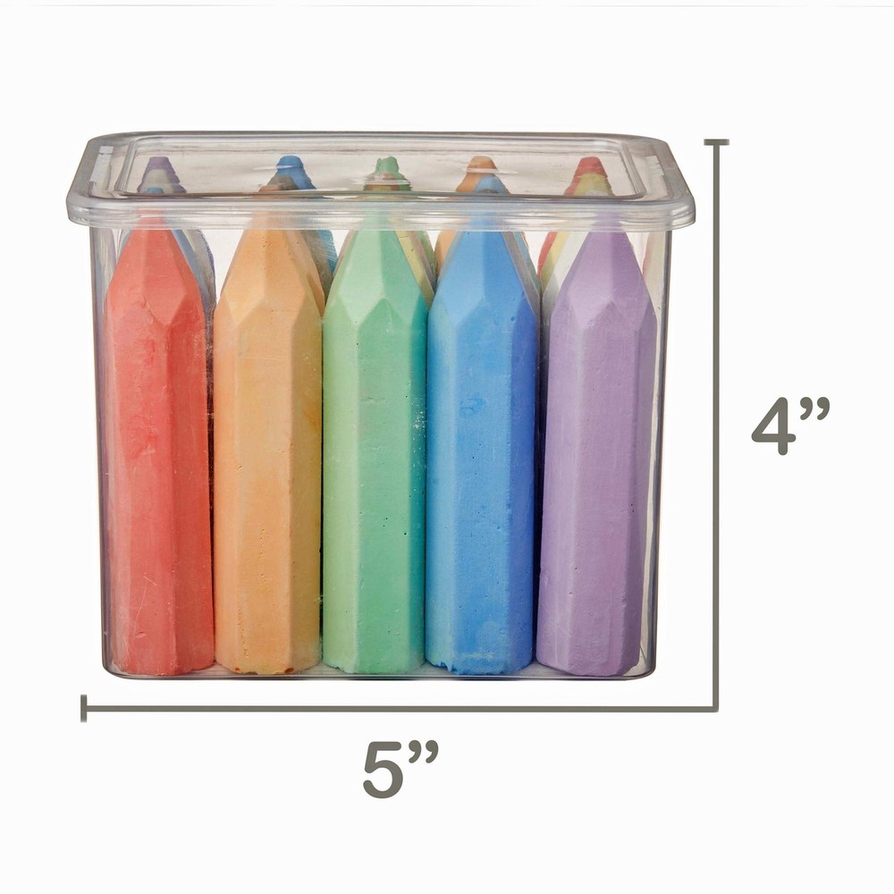 Play Day Sidewalk Chalk, 20 Pieces