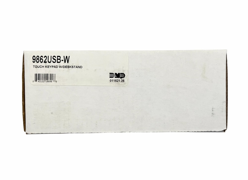 DMP 9862USB-W Graphic Touchscreen Keypad with Desk Stand