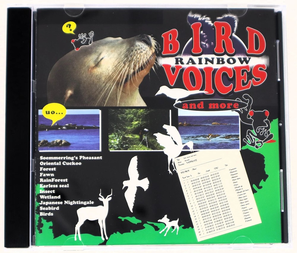 Kaeru Cafe Rainbow / Bird Voices Sample/Sound Library/Sampling CD