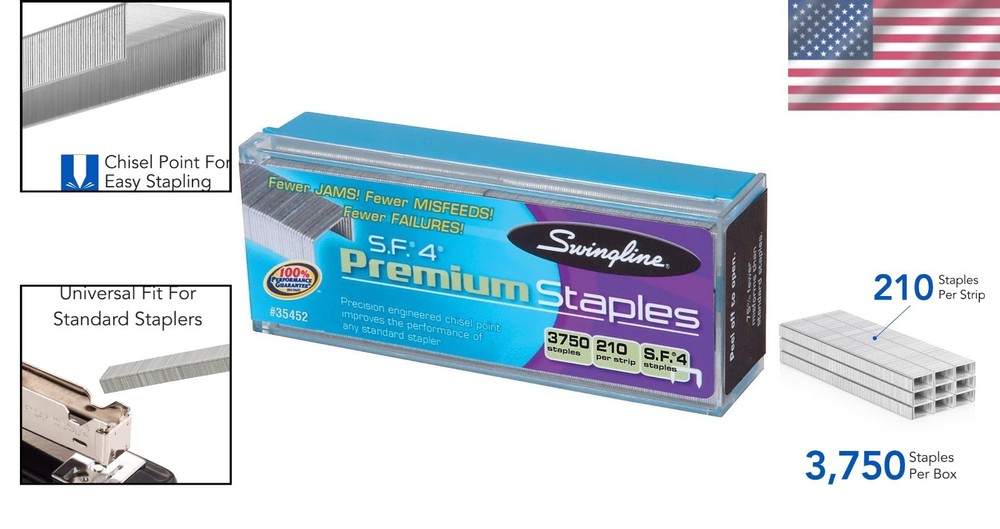 Professional Staples 3750 Count Box Perfect for Projects and Presentations
