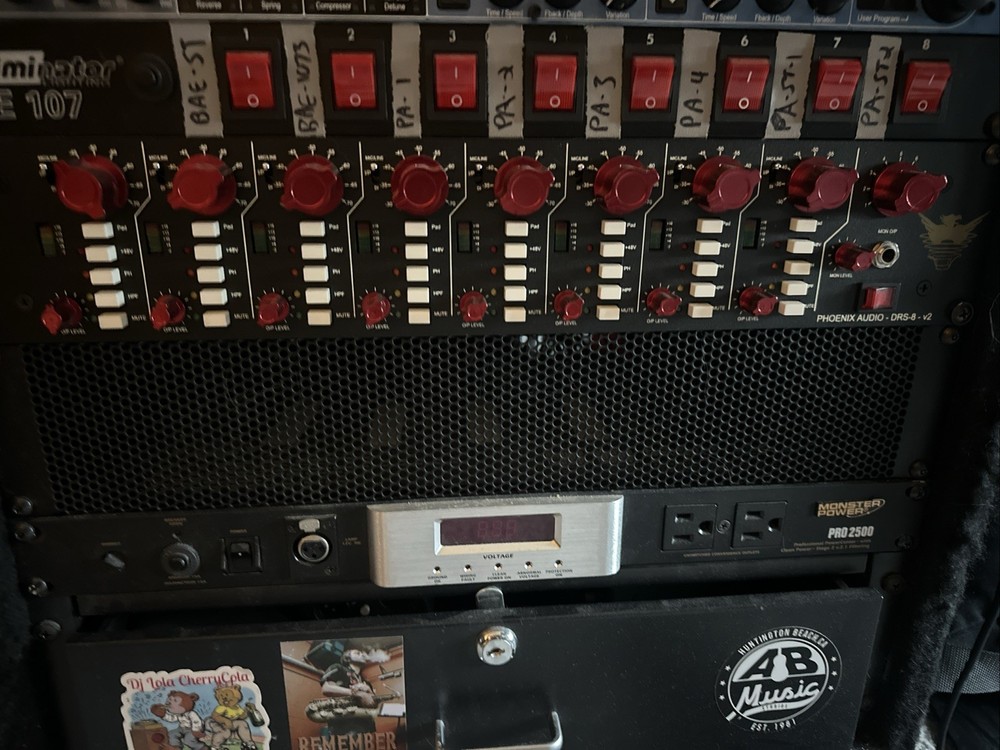 Phoenix Audio DRS8 - 8 Chanel Microphone Preamplifier - MKll
