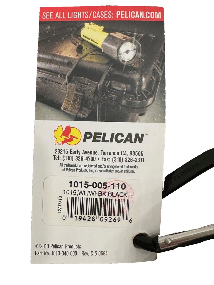 Pelican 1015 Micro Case, 1015-005-110, Black