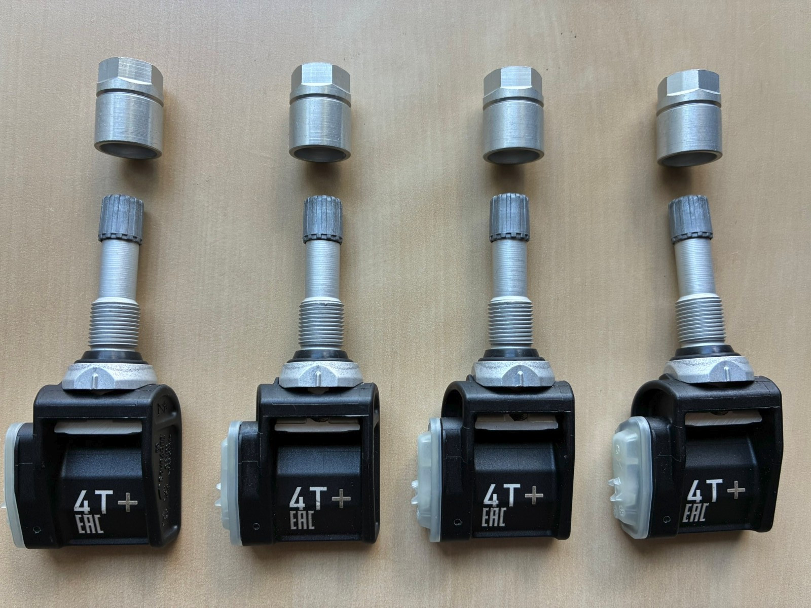 New 2025 For 2022-26 Chevolet & GMC TPM Trailer P/N 86803857 Set of 4 Sensors