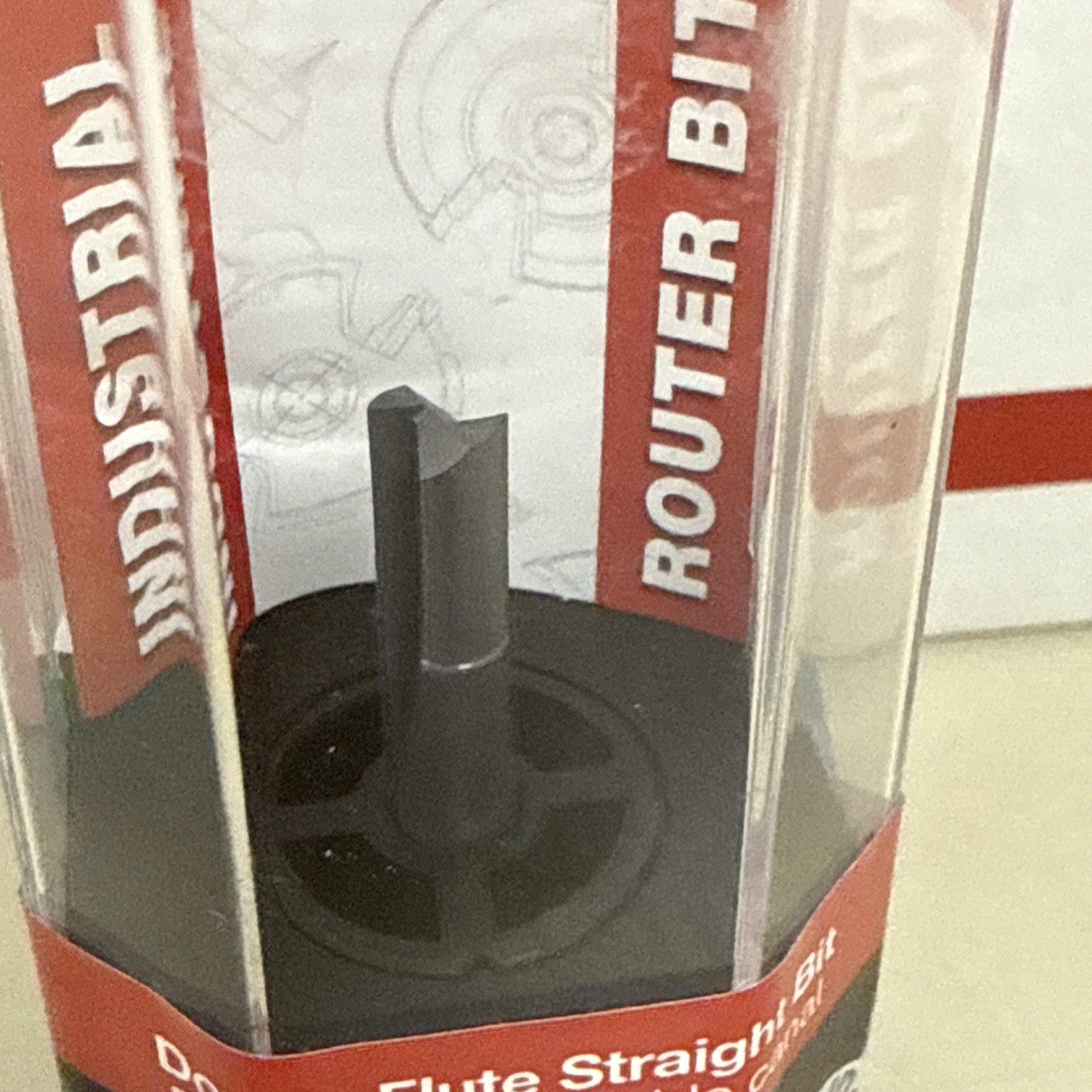 Freud 04-104 1/4" Double Flute Straight Bit, 1/4" Shank, 1/2" Cutting Depth