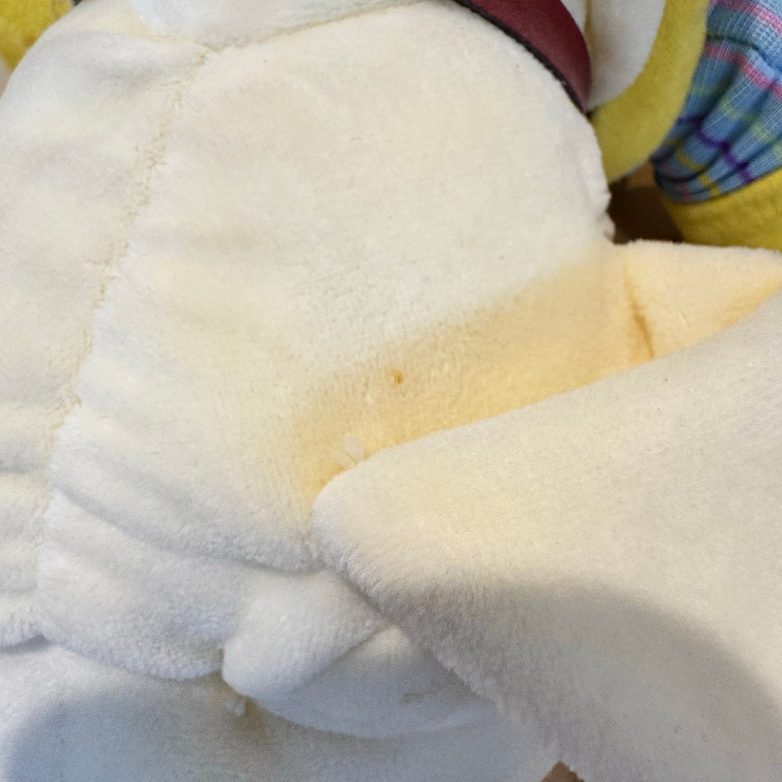 Vintage 1986 Tonka Pound Puppies White Puppy w/ Shirt Collar #7817 In Box Retro