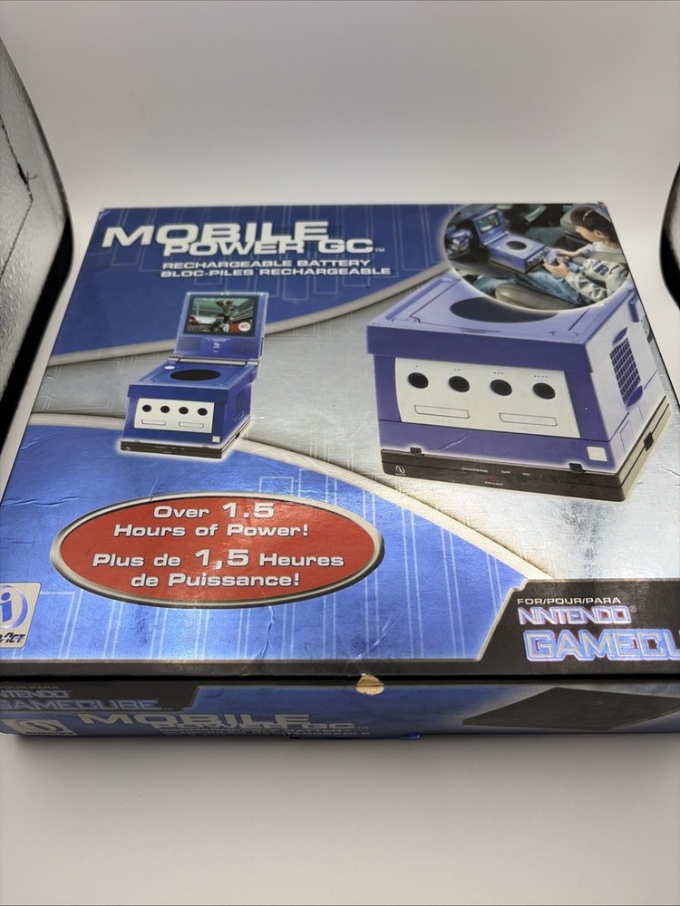 Nintendo GameCube Mobile Power Battery By Interact In Box