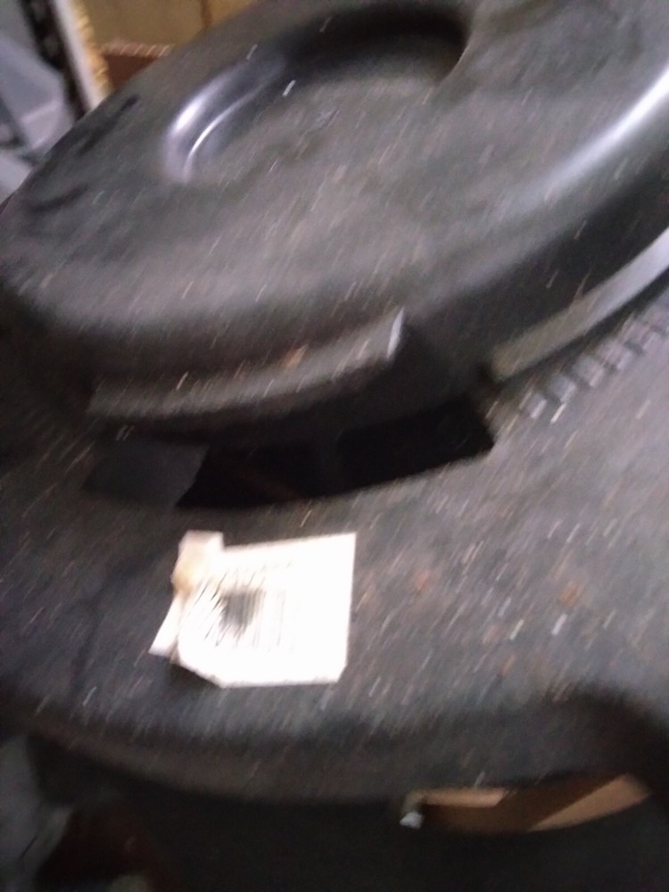 Commercial Round Trash Can Dolly USED MISSING 1 WHEEL