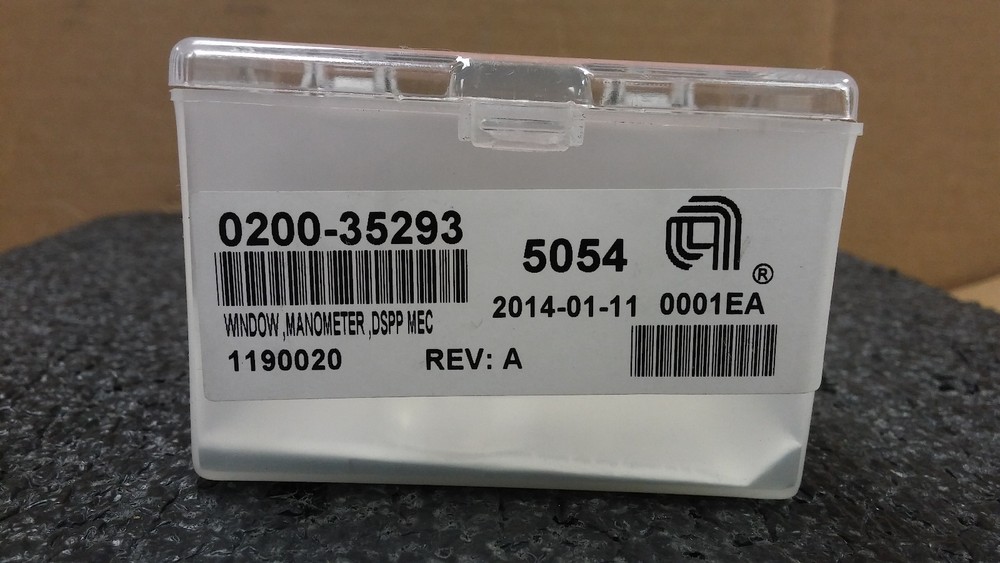 AMAT APPLIED MATERIALS 0200-35293 DSPP MEC Window Manometer