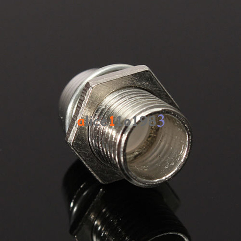 20 x 5MM Chrome Metal Silver Bezel LED Holder Panel Display Mount Base Rubber