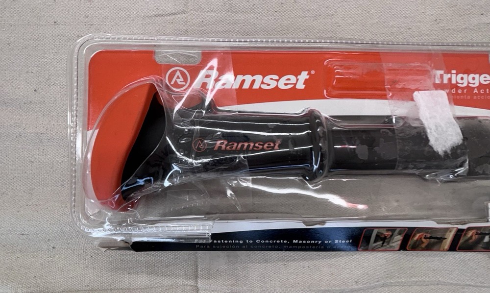 RAMSET Triggershot 0.22 Caliber Powder Actuated Tool Trigger Activated Open Box