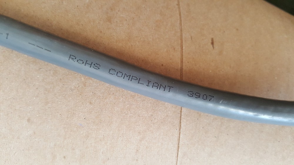 Madison/TE Connectivity 24/32C Solid Multi-Shielded Communication Cable Gry/25ft