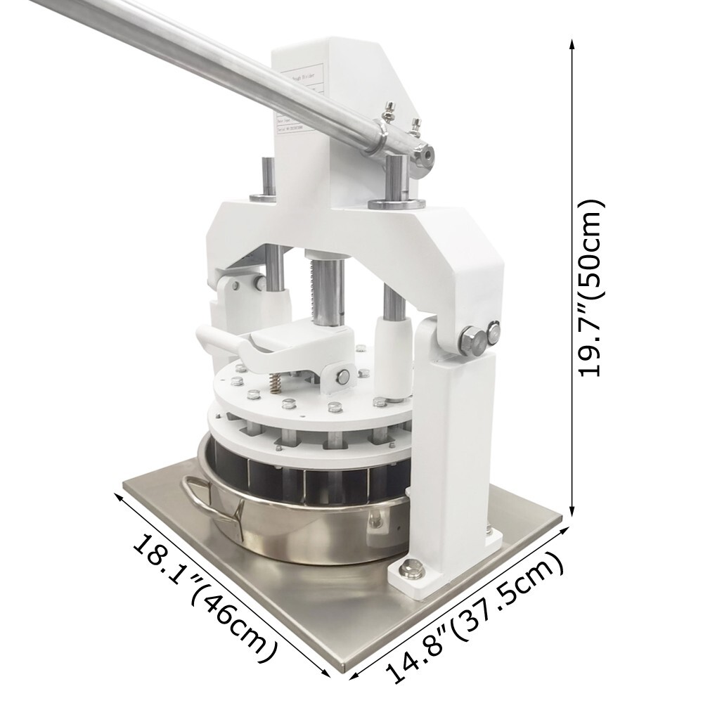 12PCS Manual Dough Divider Commercial Bakery Special Dough Processing Machine
