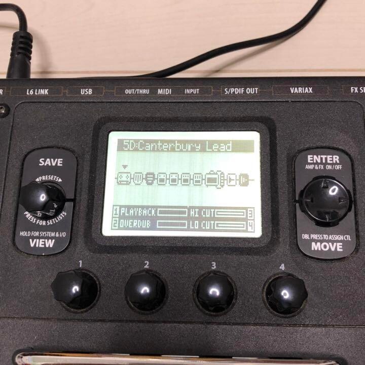 Line 6 POD HD500 Multi-Effects Guitar Effect Pedal Tested