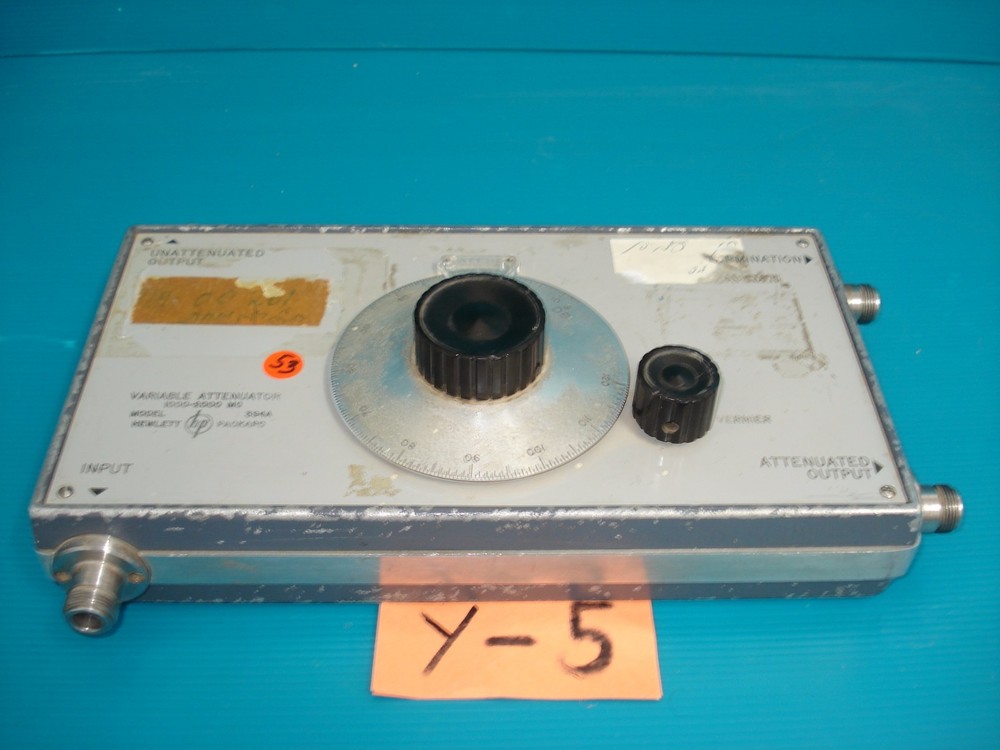 HP PACKARD VARIABLE ATTENUATOR Model: 394A