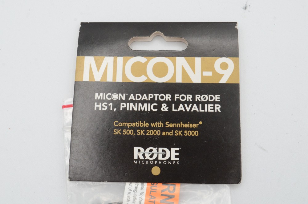Micon-9 for RODE, Micon Cable For Select Sennheiser Lemo Devices