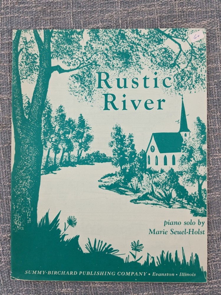 Rustic River Piano Solo Marie Seuel-Holst 1948