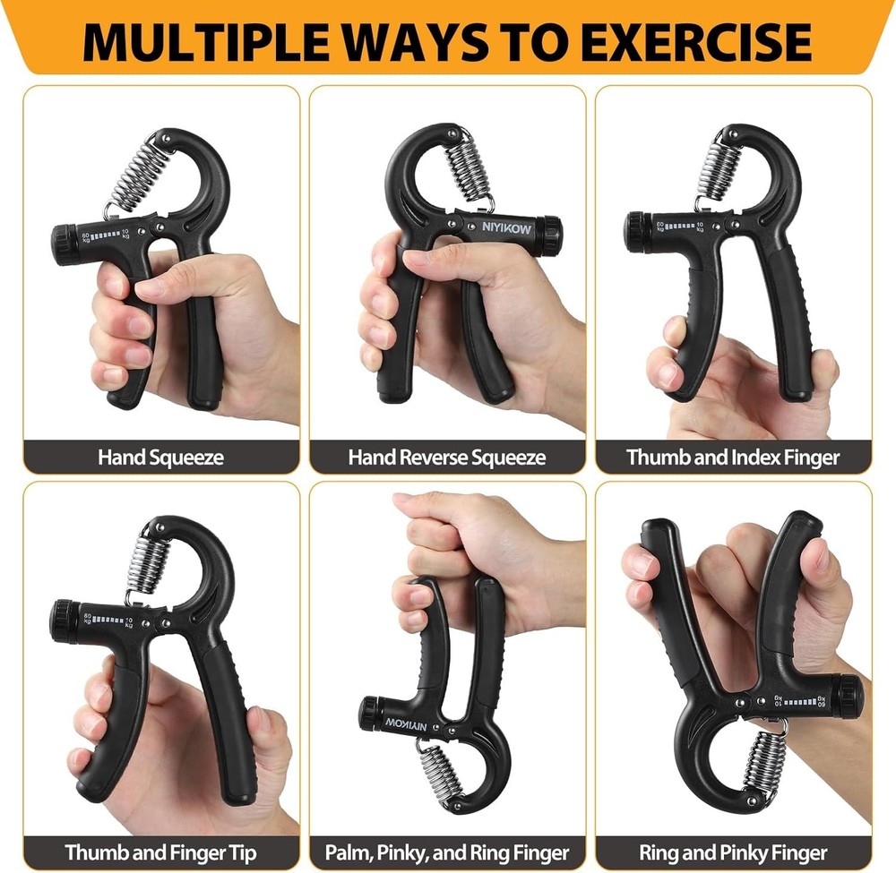 Compact Grip Strength Trainer with Heavy-Duty Design - Boost Your Grip Strength