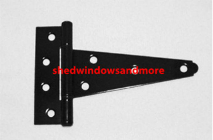 Double Door + Single Door Hardware Kit 6" Hinges Loop Barrel Bolts