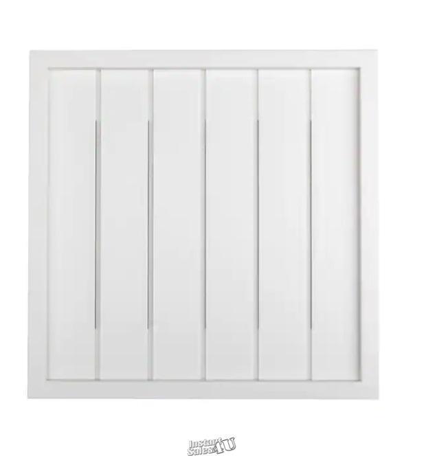 Hampton Bay Wireless or Wired Door Bell, White Bead Board