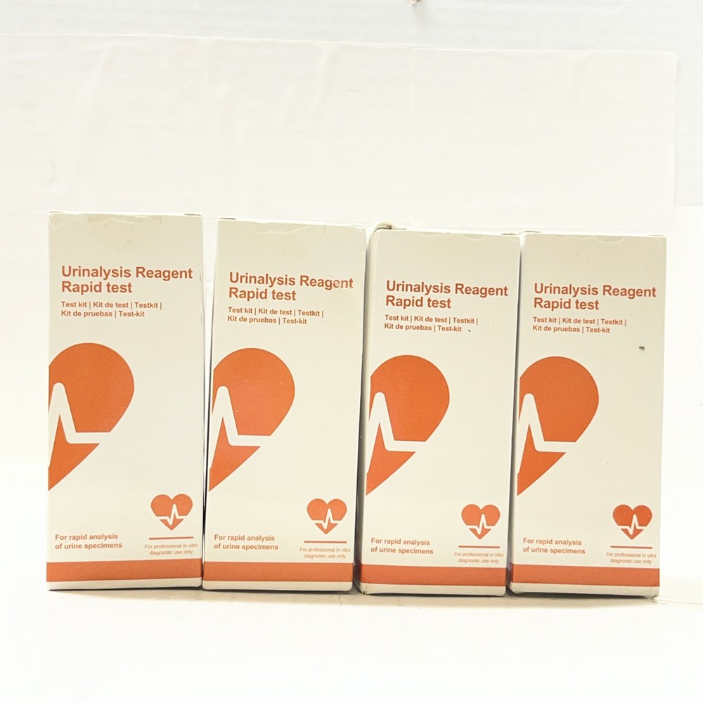Four Pack Urinalysis Reagent Rapid Test Kit 100 Strips Each