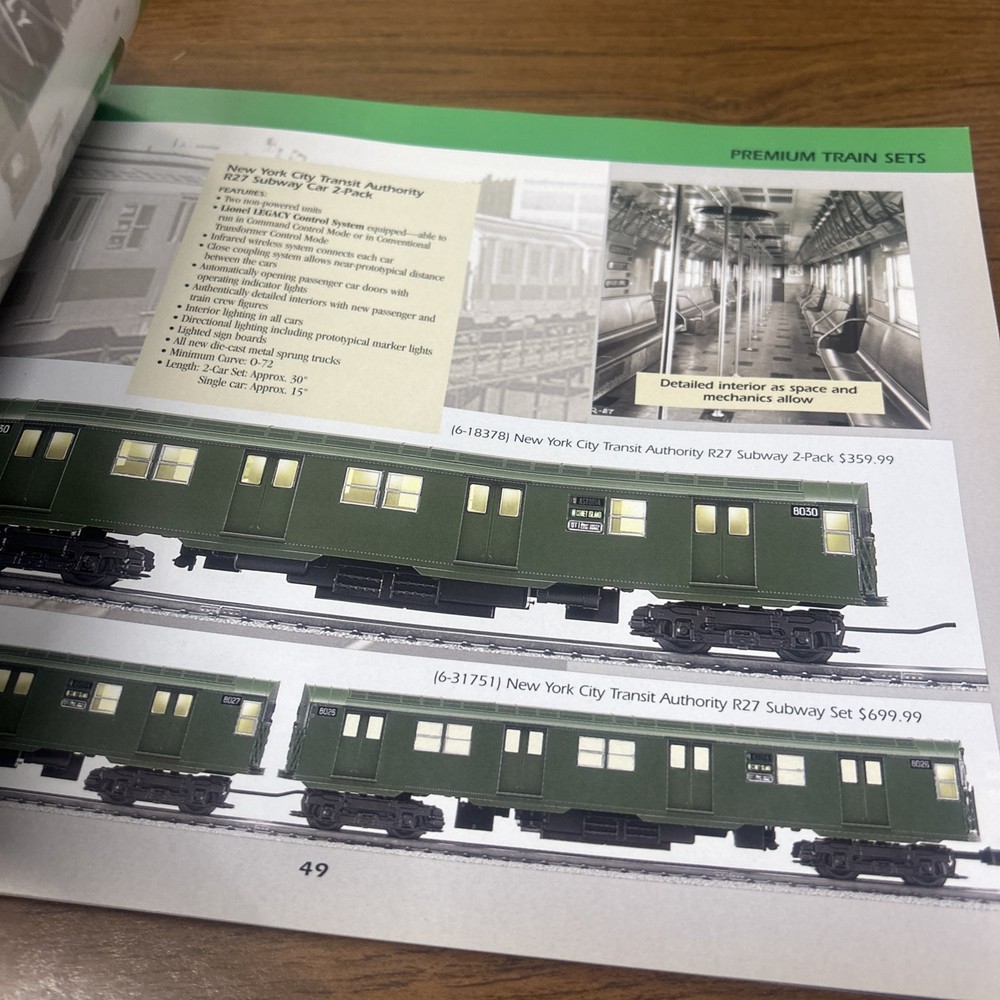 2007 Volume 1 Lionel Trains Catalog