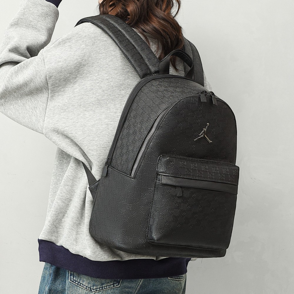 Jordan Jumpman Monogram Backpack -BLACK