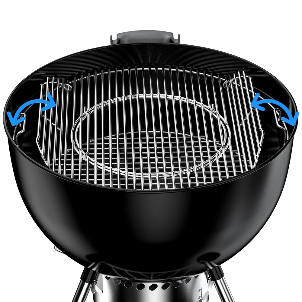 Skyflame Charkettle Double-Side Hinged Cooking Grate, Gourmet BBQ System Repl...