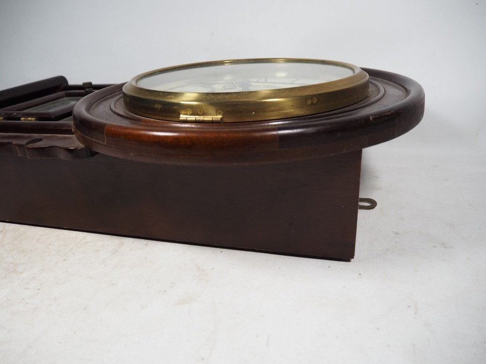 Vintage Highlands Mechanical Regulator Wall Clock With Pendulum
