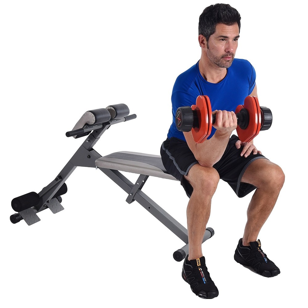 Stamina Ab/Hyper Bench Pro Lower Back Exercise 20-2021 NEW