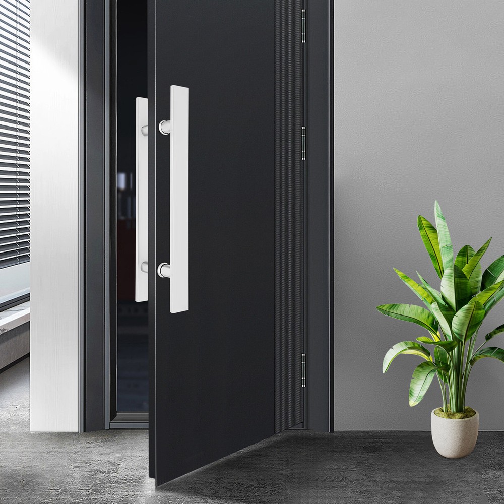 Pull Push Sliding Barn Door Handles H Shape Door Pull Handle Stainless Steel