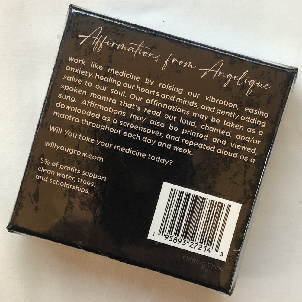 Affirmations by Angelique Cards