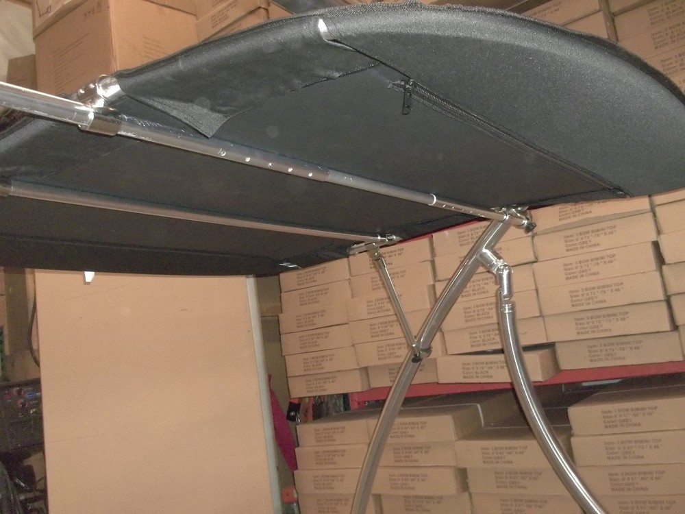 UNIVERSAL FLAT TOWER MOUNTED BIMINI SHADE TOP FOR YOUR BOAT