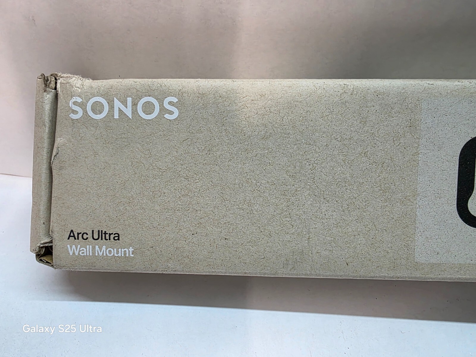 Sonos Arc Ultra Wall Mount OEM (AR2WMWW1BLK) - Black NIB