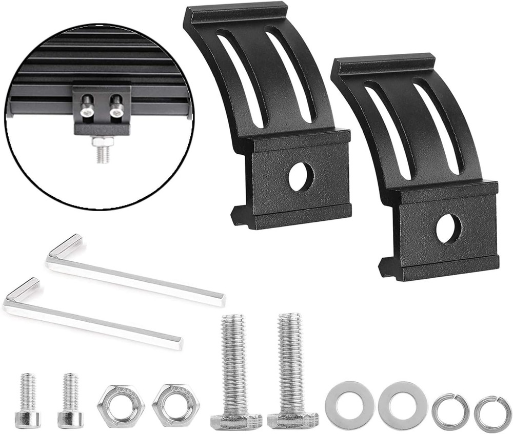 LED Pod Lights with 2 Pcs Mounting Brackets