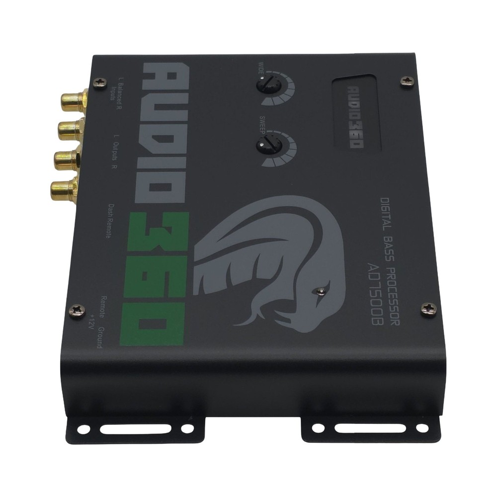 Audio360 AD7500B Digital Bass Processor with Remote Control & RCA Inputs