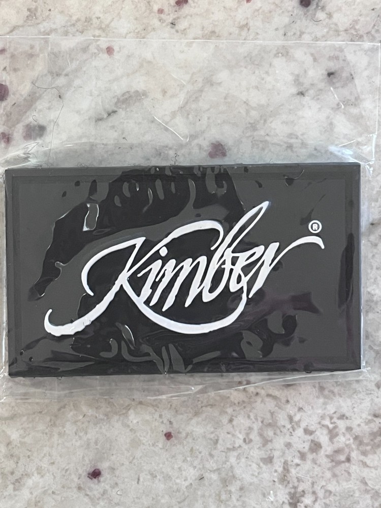 KIMBER PVC PATCH W/HOOK BACKING - NEW