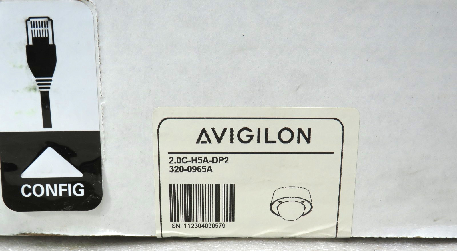 Avigilon 2.0C-H5A-DP2 Pendant Mount Outdoor Dome Camera (FACTORY SEALED) [CTD]