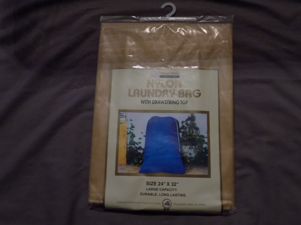 Nylon Laundry Bag Drawstring Top Large Capacity Durable Clothes NEW!