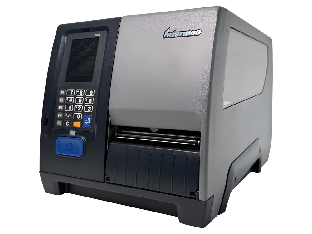 TESTED Intermec PM43 Industrial Thermal Transfer Barcode Printer USB Ethernet