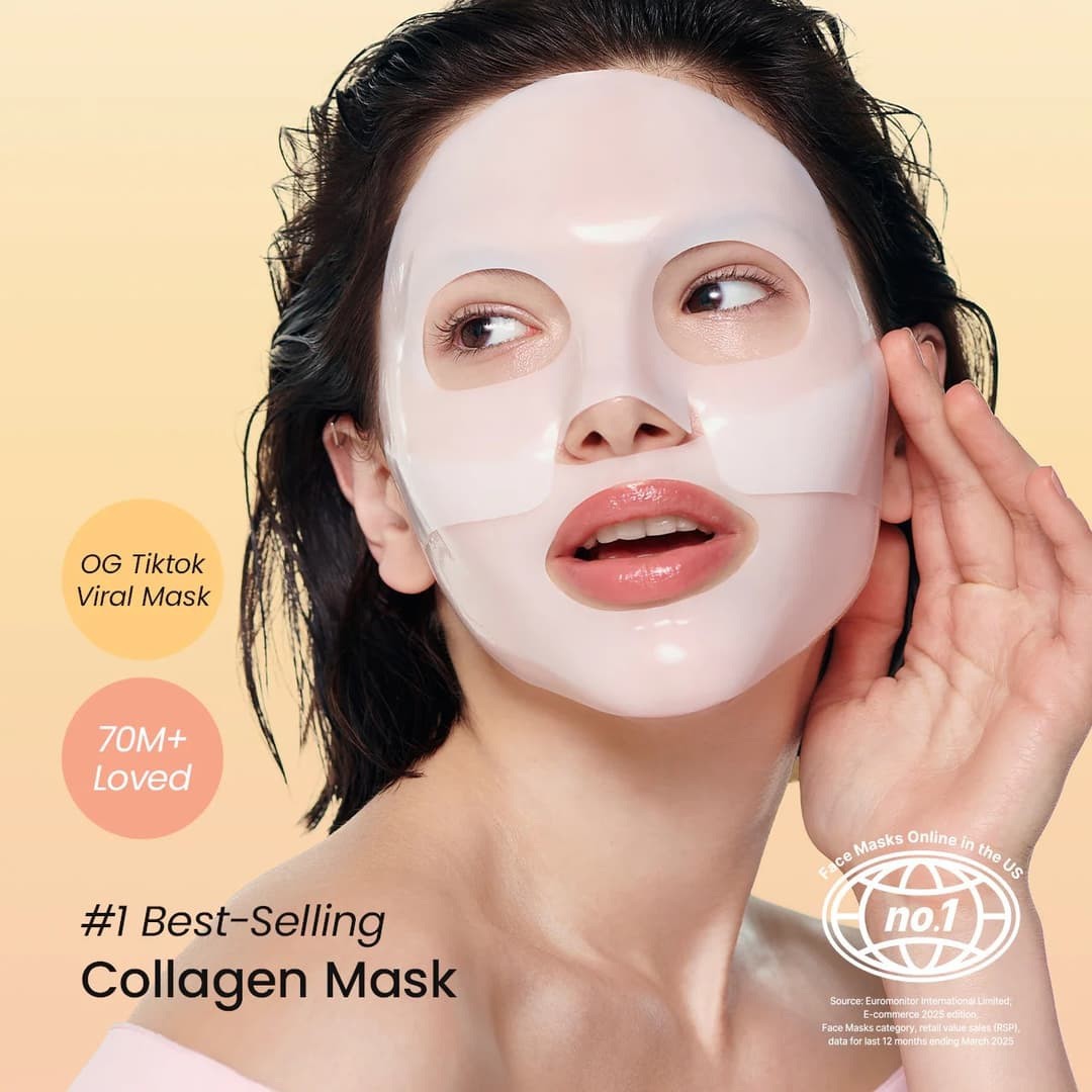 “Original Korean Biodance Collagen Masks 4-Pack, Ships from USA.”